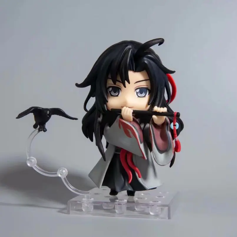 10CM Modaozushi Figure Wei Wuxian Lan Wangji Yilinglaozu PVC Action  Figure Model Kawaii Collectible Toys