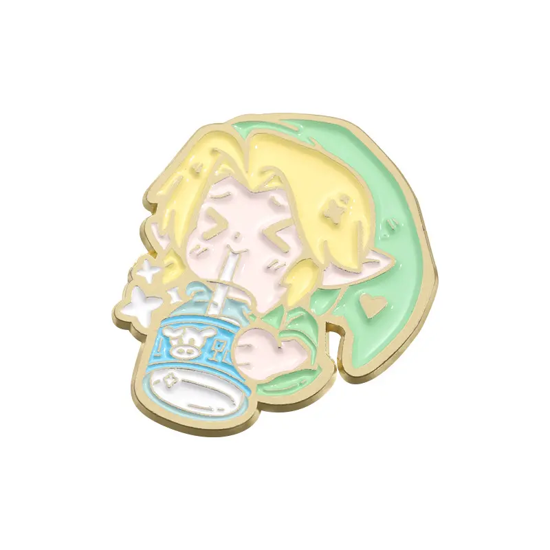 Game Icons Figures Enamel Pins Badge Brooch Backpack Bag Collar Lapel Decoration Jewelry Gifts for Friends Kids