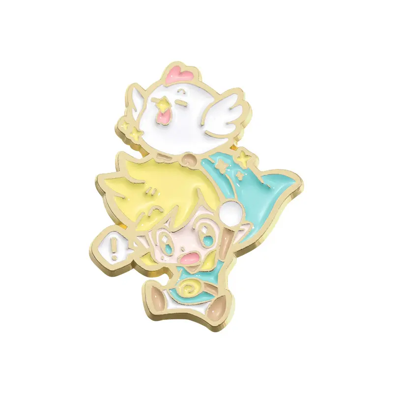 Game Icons Figures Enamel Pins Badge Brooch Backpack Bag Collar Lapel Decoration Jewelry Gifts for Friends Kids