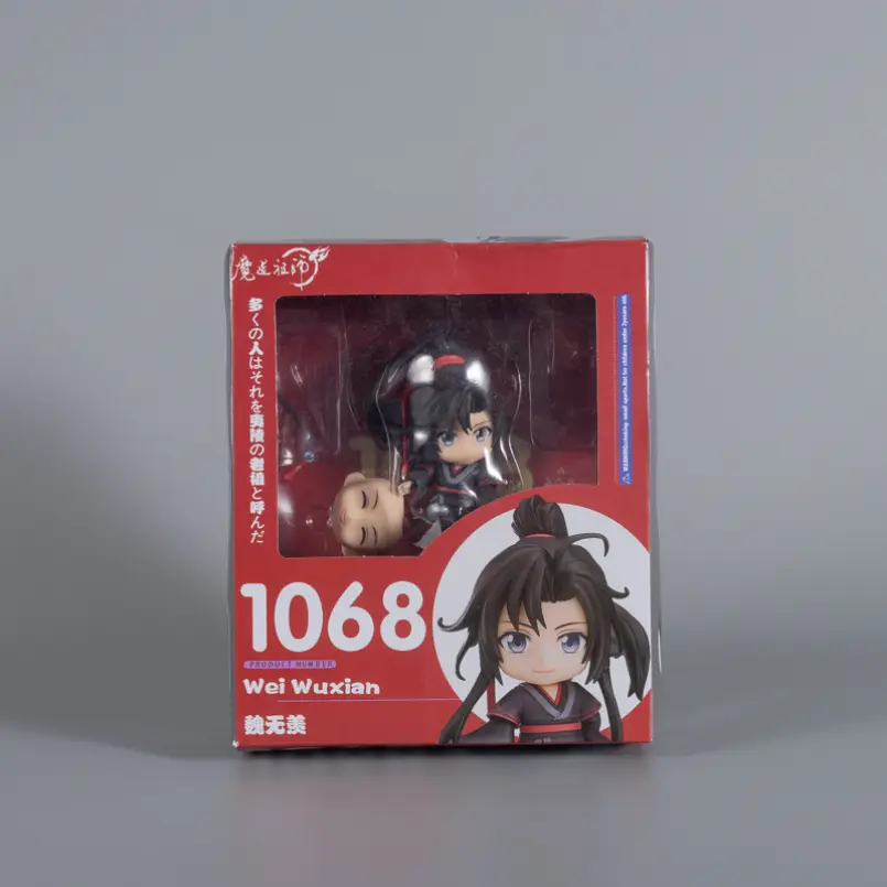 10CM Modaozushi Figure Wei Wuxian Lan Wangji Yilinglaozu PVC Action  Figure Model Kawaii Collectible Toys