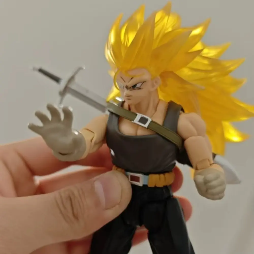 SSS Studio Dragon Ball Trunks Ssj3 S.H.F Figuarts SHF Dragon Trunks Super Saiyan 3 Anime Action Figure Toy Model Toy