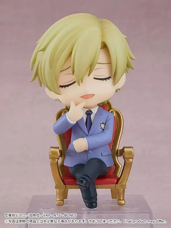 Anime Ouran High School Host Club  Figure Suou Tamaki Chibi Figure PVC Action Model Toys Anime Figure