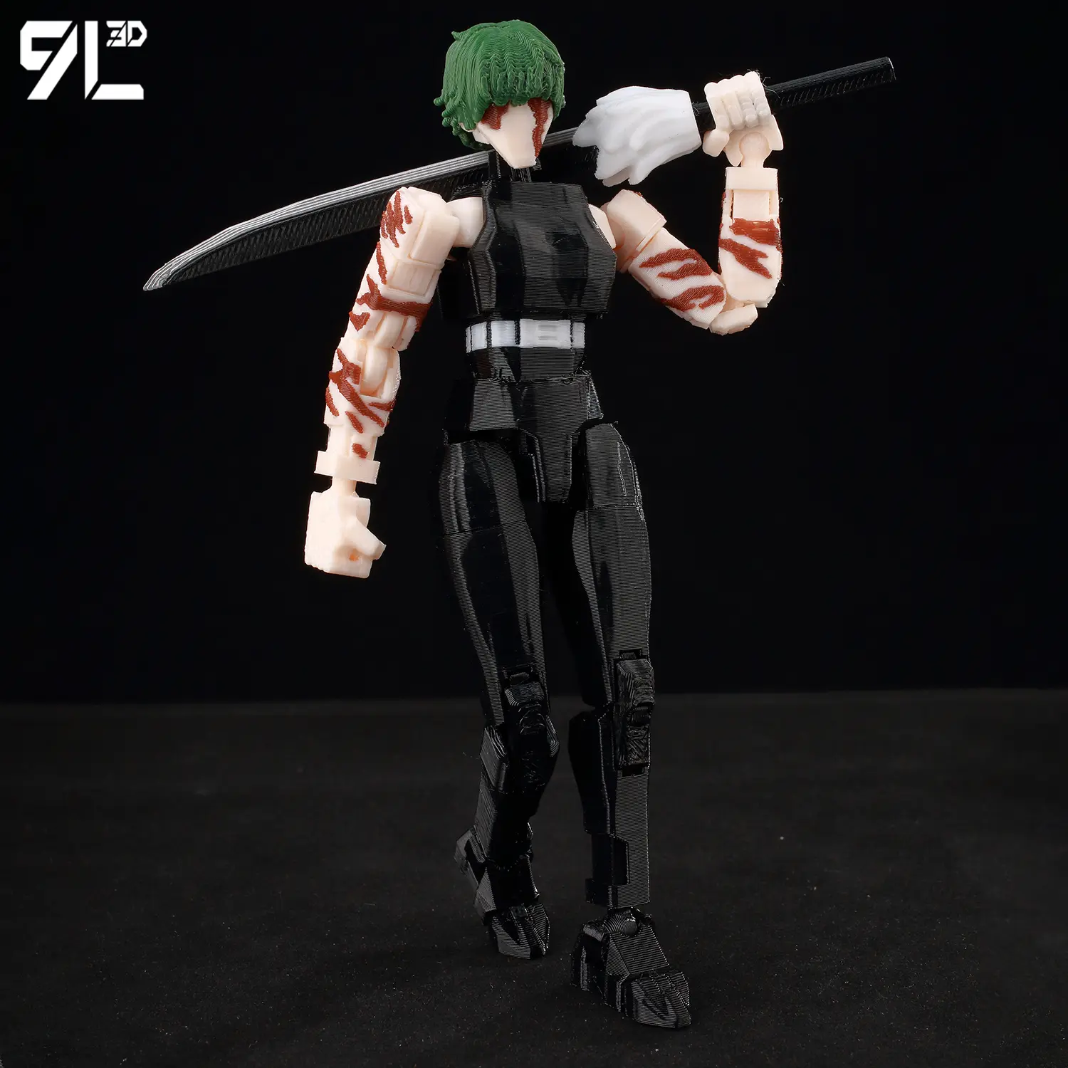 9L3D Jujutsu Kaisen Dummy13 Multi Jointed Anime Figure Collectible Full Body Movable Robot Maki Zenin Nobara Kugisaki Ct toys