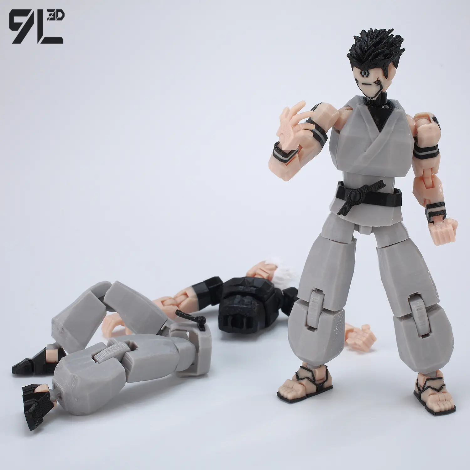 9L3D Jujutsu Kaisen Dummy13 Multi Jointed Anime Figure Collectible Full Body Movable Robot Maki Zenin Nobara Kugisaki Ct toys