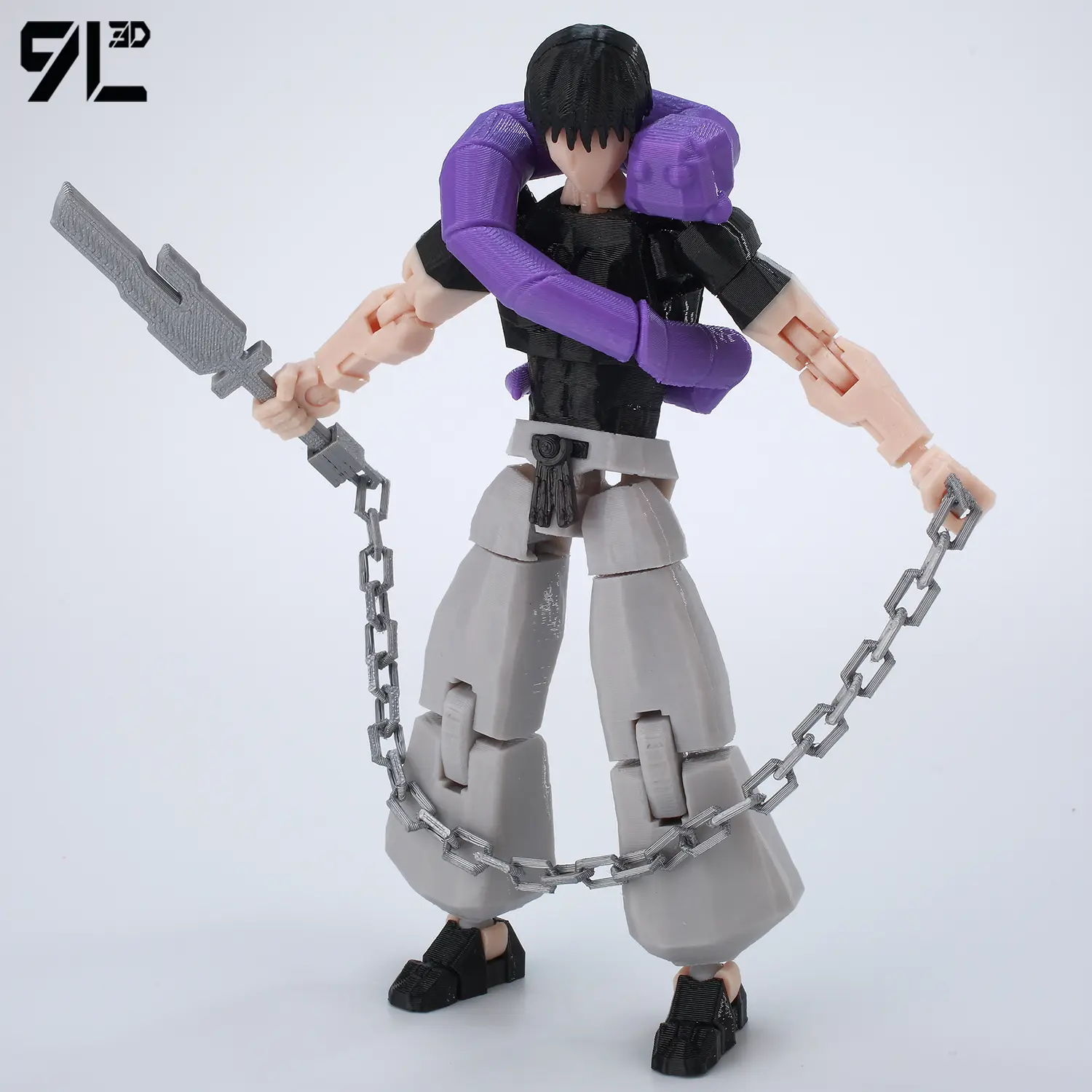 9L3D Jujutsu Kaisen Dummy13 Multi Jointed Anime Figure Collectible Full Body Movable Robot Maki Zenin Nobara Kugisaki Ct toys