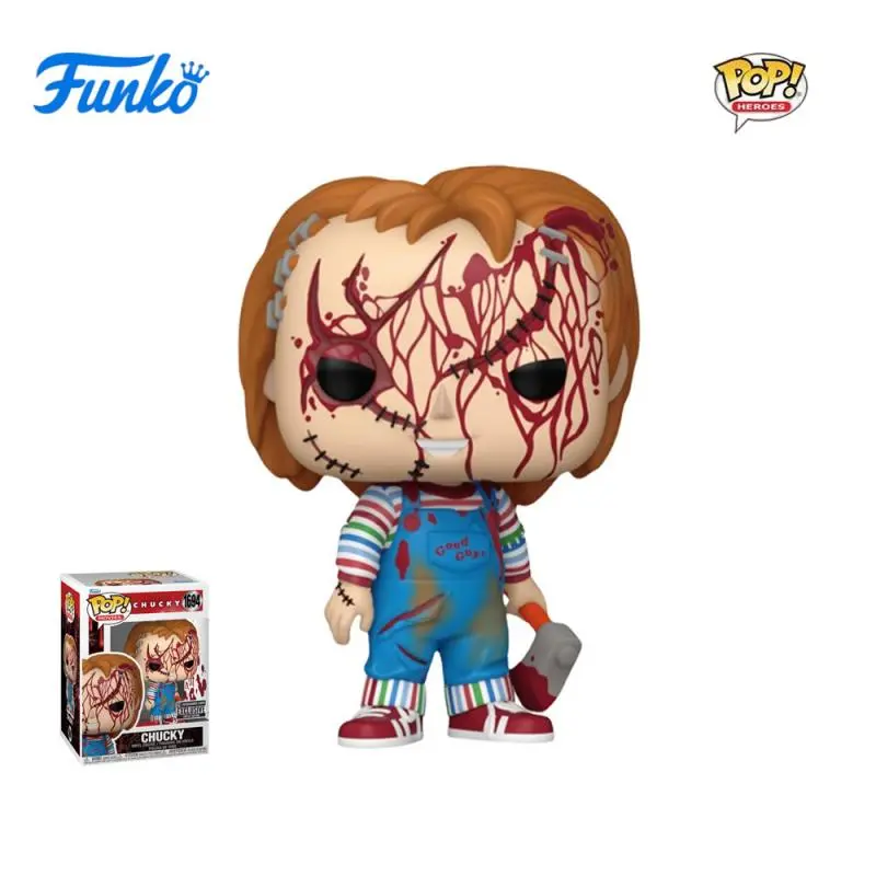 New FUNKO POP Original Classic Anime Cartoon Bride of Chucky Chachi Tiffany Toys Figures Collection Model Toys birthday Gifts