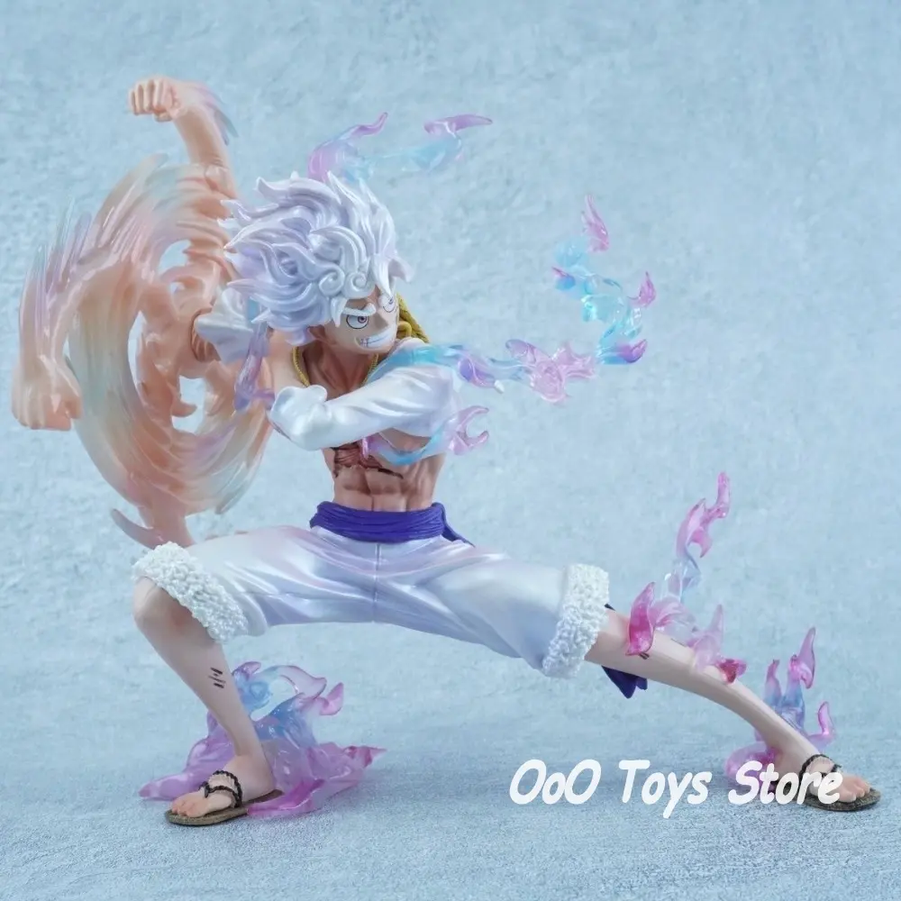 19cm/7.48in Anime One Piece Figure Swing Arms Nika Luffy Action Figures Pvc Collection Model Toys for Childre Gifts