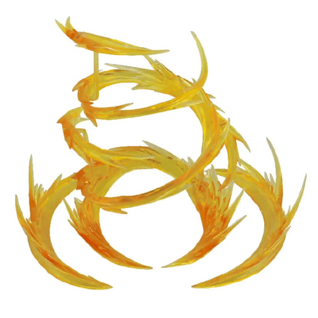 Anime Action Figures Fight Scenes Whirlwind Flame Special Effects Decoration For Effect Shf Superalloy Model DIY De Luz