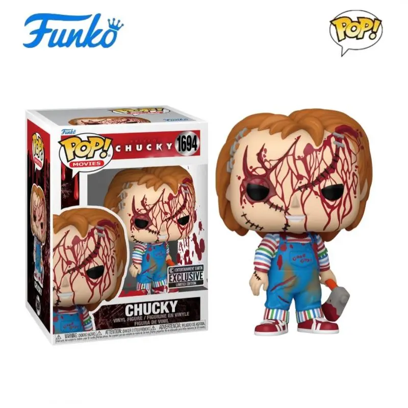 New FUNKO POP Original Classic Anime Cartoon Bride of Chucky Chachi Tiffany Toys Figures Collection Model Toys birthday Gifts