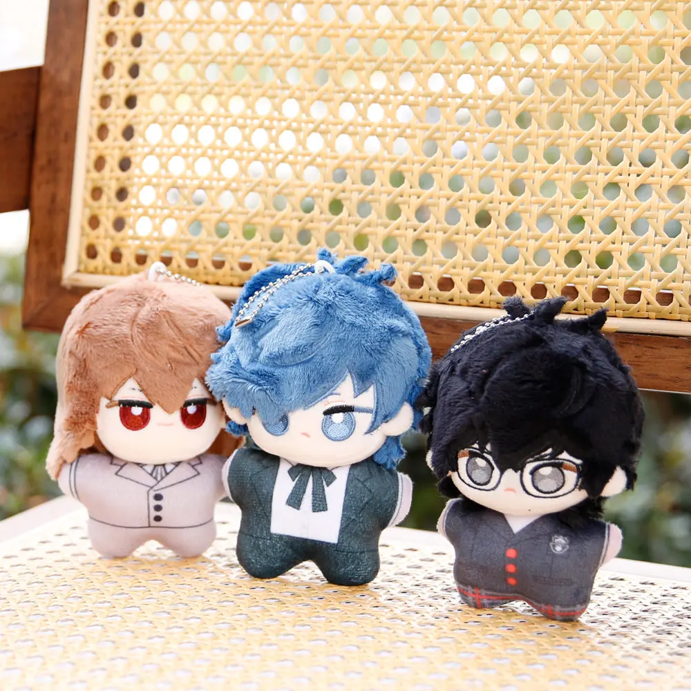 P5R Squeaking Plush Toys Joker Shiomi Kotone Yuuki Makoto Cosplay Anime Plush Pendant Back to School Anime Figure Birthday Gifts