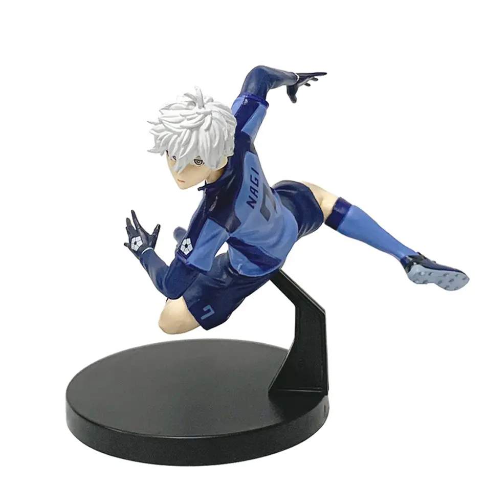 New Anime Figure BLUE LOCK Nagi Seishiro Rin Itoshi Action Figures Collection Model Figurine Doll Ornament Children Toy Gift