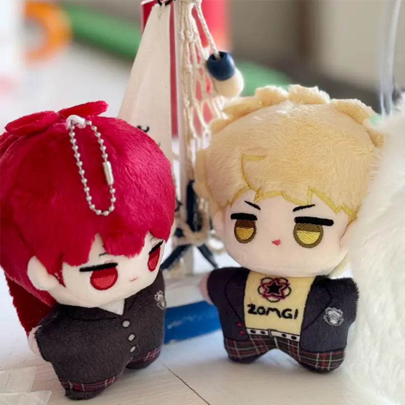 P5R Squeaking Plush Toys Joker Shiomi Kotone Yuuki Makoto Cosplay Anime Plush Pendant Back to School Anime Figure Birthday Gifts