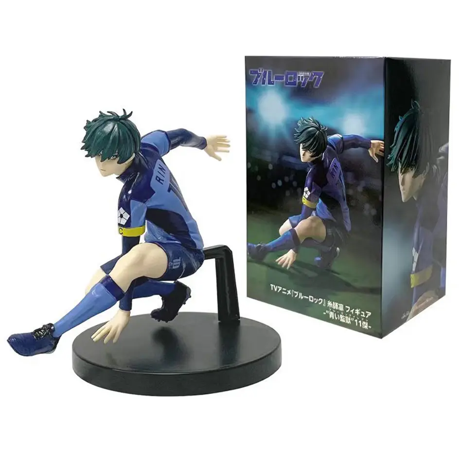 New Anime Figure BLUE LOCK Nagi Seishiro Rin Itoshi Action Figures Collection Model Figurine Doll Ornament Children Toy Gift