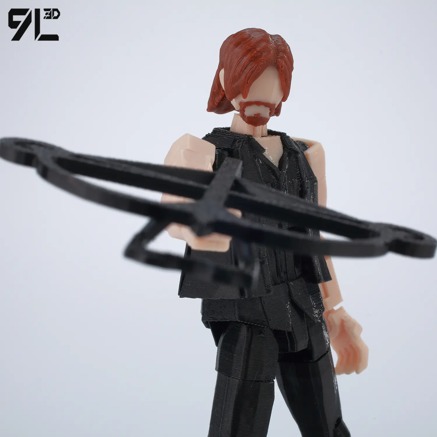 9L3D Lucky13 The Walking Dead Multi Jointed Anime Figure Collectible Full Body Movable Robot Cool Anime Figure for Birthday Gift