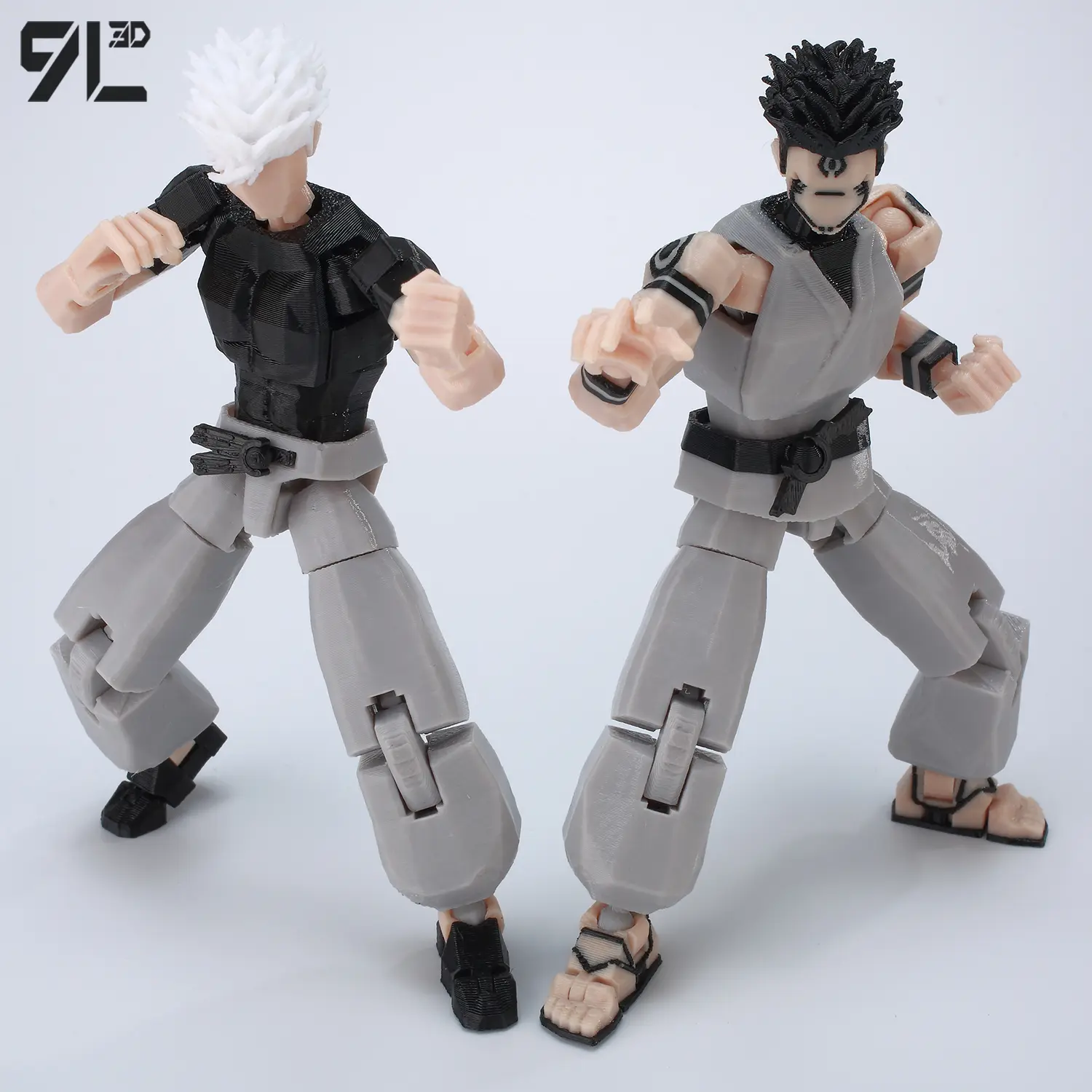 9L3D Dummy Titan13 Multi Jointed Figure Jujutsu Kaisen Collectible Scale Action Figure Detachable Weapons Stress Relief  Decor