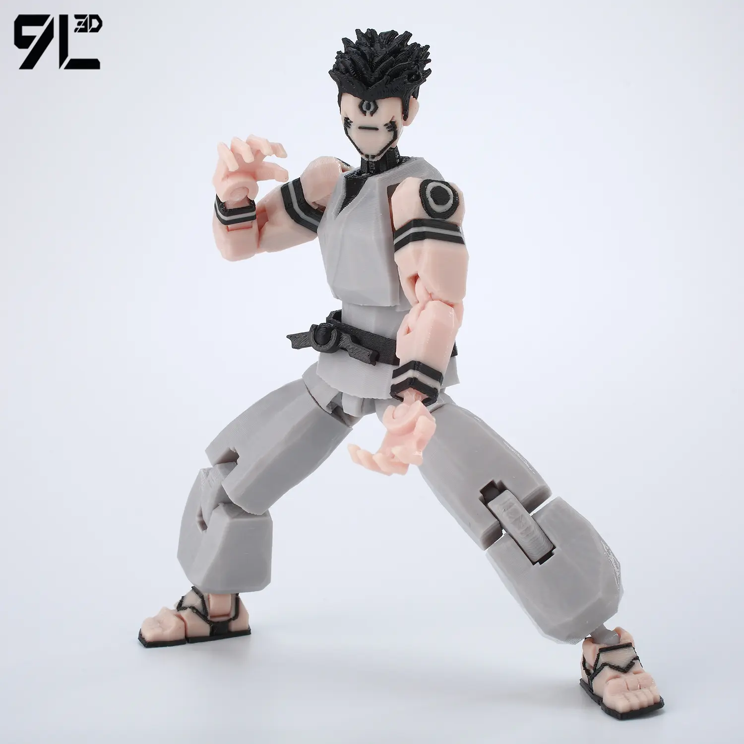9L3D Dummy Titan13 Multi Jointed Figure Jujutsu Kaisen Collectible Scale Action Figure Detachable Weapons Stress Relief  Decor