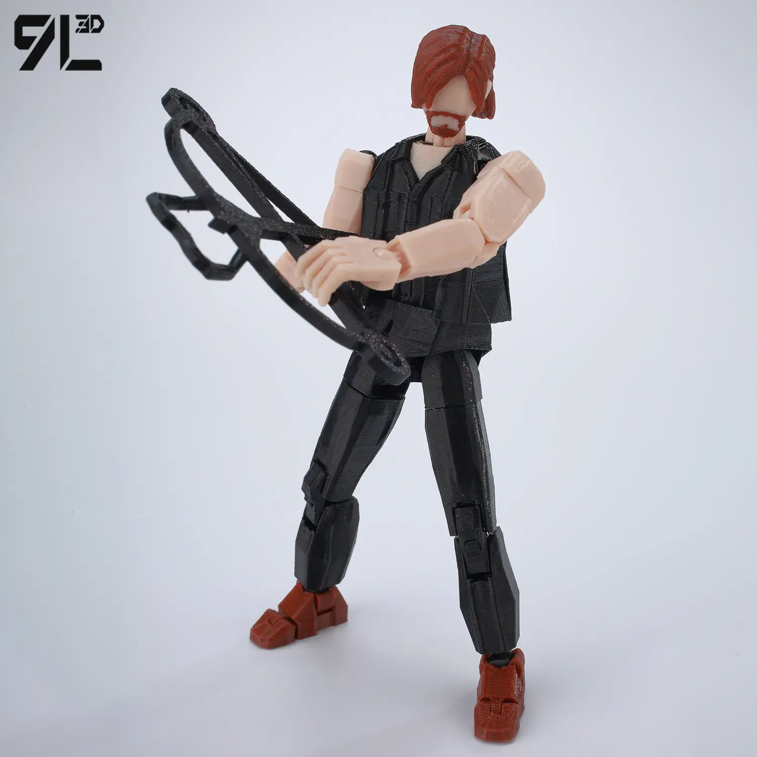 9L3D Lucky13 The Walking Dead Multi Jointed Anime Figure Collectible Full Body Movable Robot Cool Anime Figure for Birthday Gift