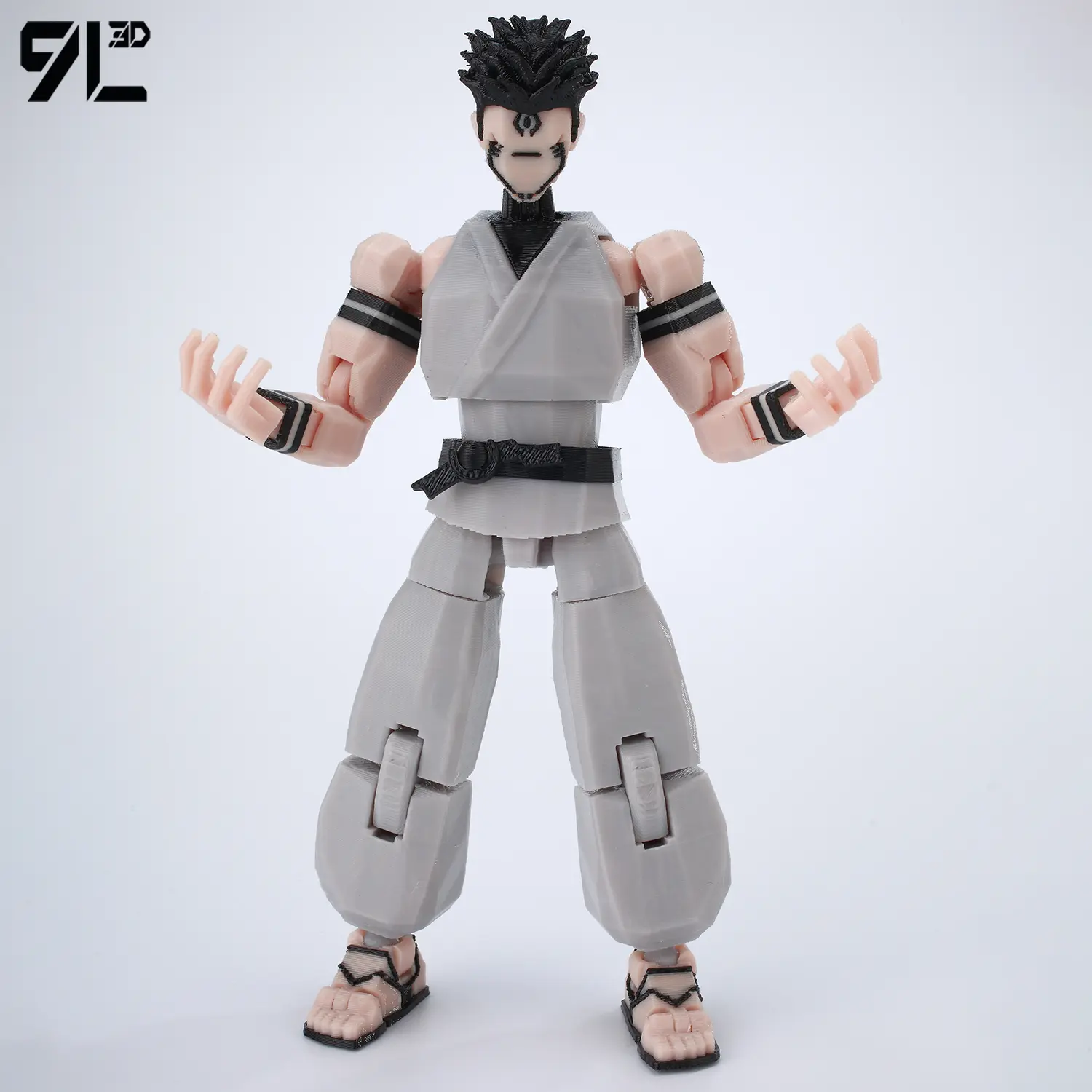 9L3D Dummy Titan13 Multi Jointed Figure Jujutsu Kaisen Collectible Scale Action Figure Detachable Weapons Stress Relief  Decor