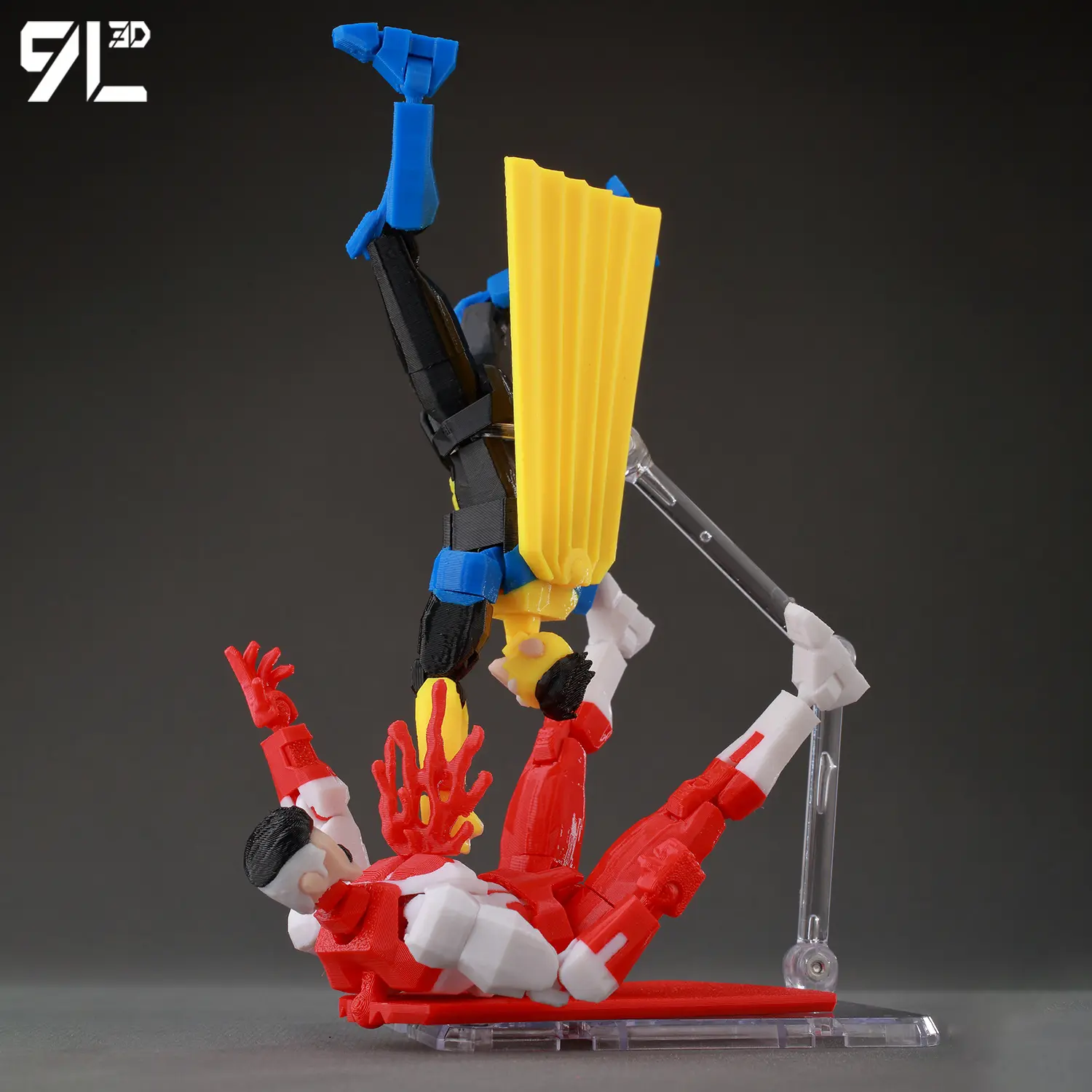 9L3D Printed Invincible Boy Lucky13 Dummy13 Conquer LEX Allen Superheroes Anime Toys Action Figures Mannequin Model Ornaments