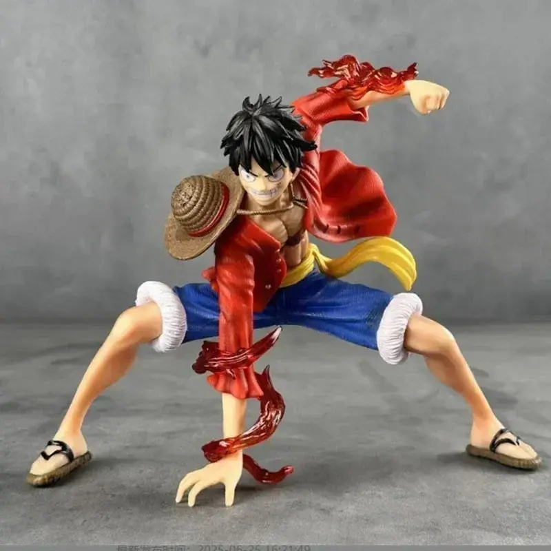 One Piece anime figures, Nika model, Gear 5 Luffy, Sun God design, PVC statue, decorative model, doll toys, 16 cm in height.
