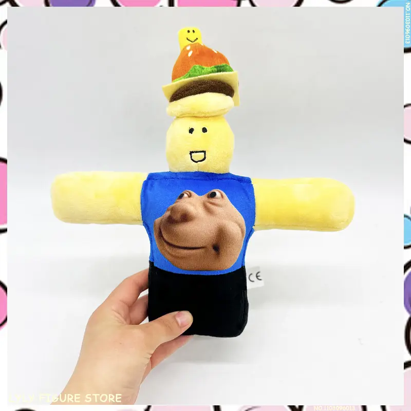 New Forsaken Hambergur Robot Plushie Team c00kidd Red Blcok Figure Plushies Anime Game Peripherial Cartoon Doll Collection Gifts