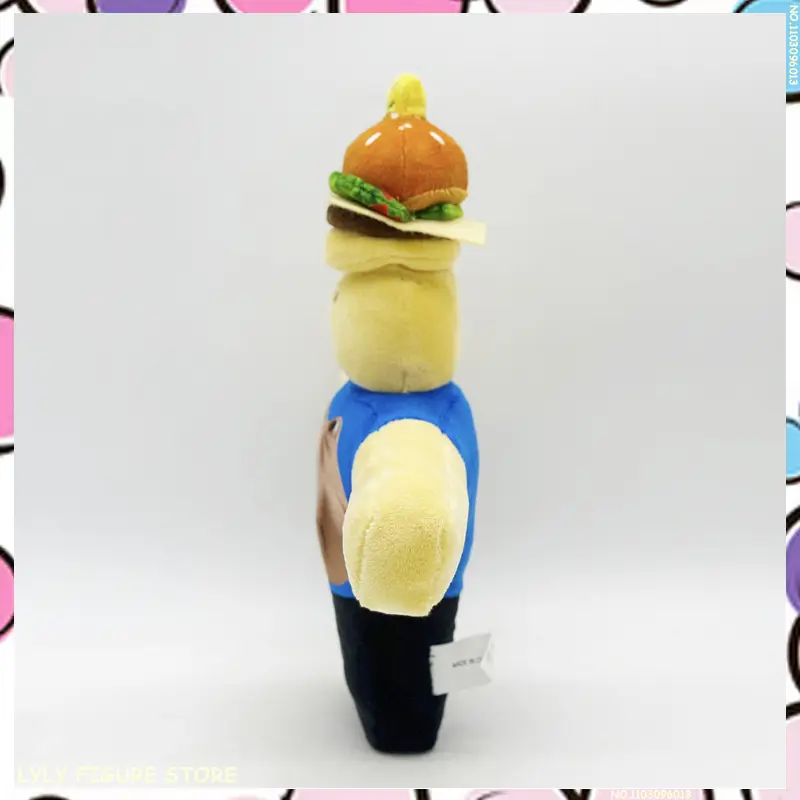 New Forsaken Hambergur Robot Plushie Team c00kidd Red Blcok Figure Plushies Anime Game Peripherial Cartoon Doll Collection Gifts