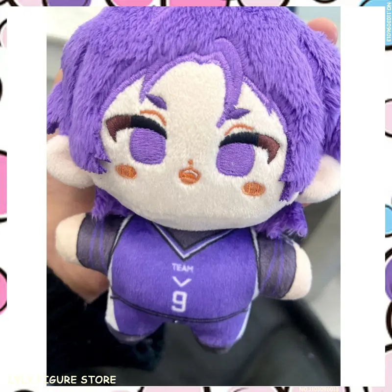 Anime BLUE LOCK Cosplay Michel Caesar Nagi Seishiro Mikage Reo Bachira Meguru Chigiri Hyoma Plush Pendant Backpack Keychain Gift