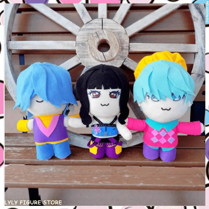 New Kpop Demon Hunters Figures Plush Sajaboys Anime Cartoon Plushies Stuffed Doll Decoration Figurine Boys Girls Toys Gifts