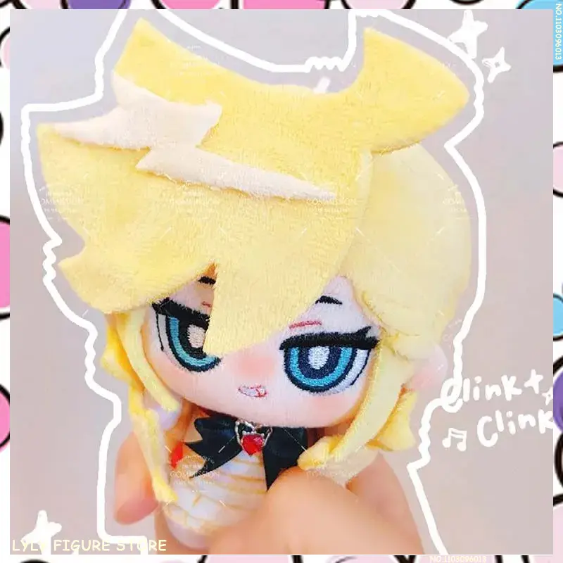 10cm Anime Panty & Stocking with Garterbelt Plushies Panty and Stocking Cute Figure Plush Stuffed Dolls Decoration Girls Gifts
