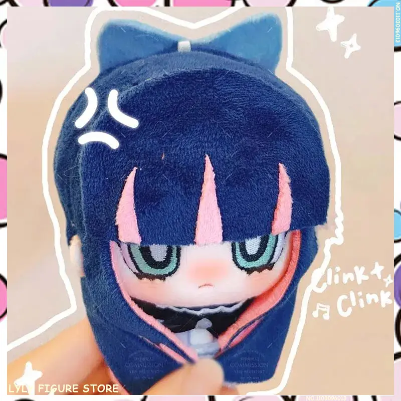 10cm Anime Panty & Stocking with Garterbelt Plushies Panty and Stocking Cute Figure Plush Stuffed Dolls Decoration Girls Gifts