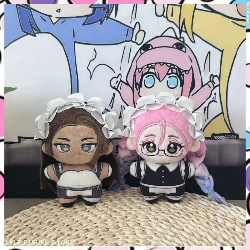 New Alien Stage Anime Plush 10CM Luka Till Mizi Cotton Doll Keychain Pandents Peripherials Cute Figure Decoration Kids Gifts