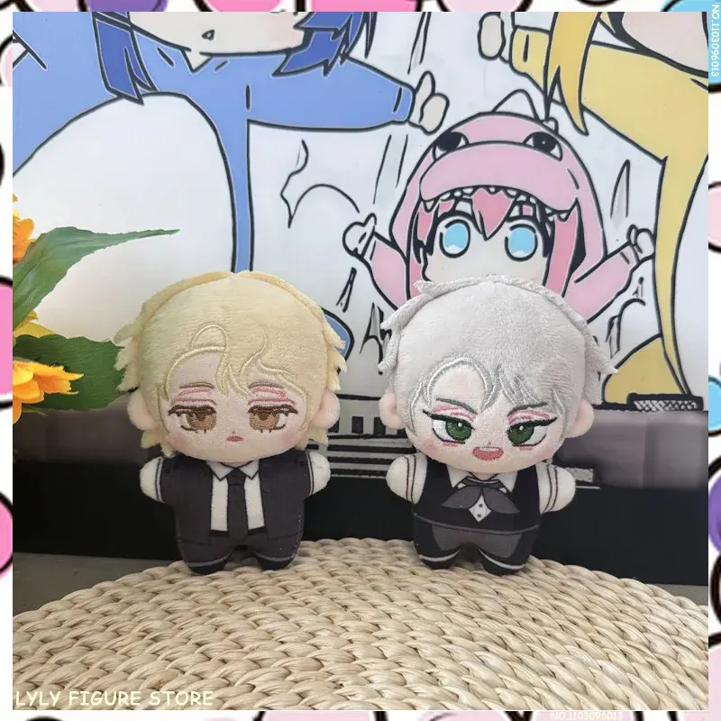 New Alien Stage Anime Plush 10CM Luka Till Mizi Cotton Doll Keychain Pandents Peripherials Cute Figure Decoration Kids Gifts