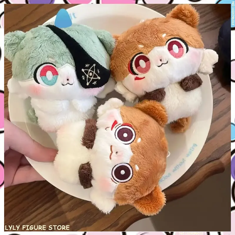 Cute Honkai：Star Rail Anaxa Mydei 10CM Plush Anime Plushie Stuffed Doll Peripherial Figure Keychain Pandent Accessories Gifts