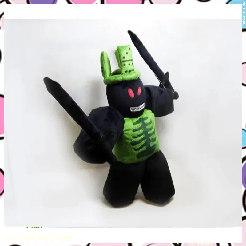 New Forsaken Anime Figures Doll 25CM Stuffed Game Soft Pillow Doll Kawaii Room Decoration Toy Kids Gifts
