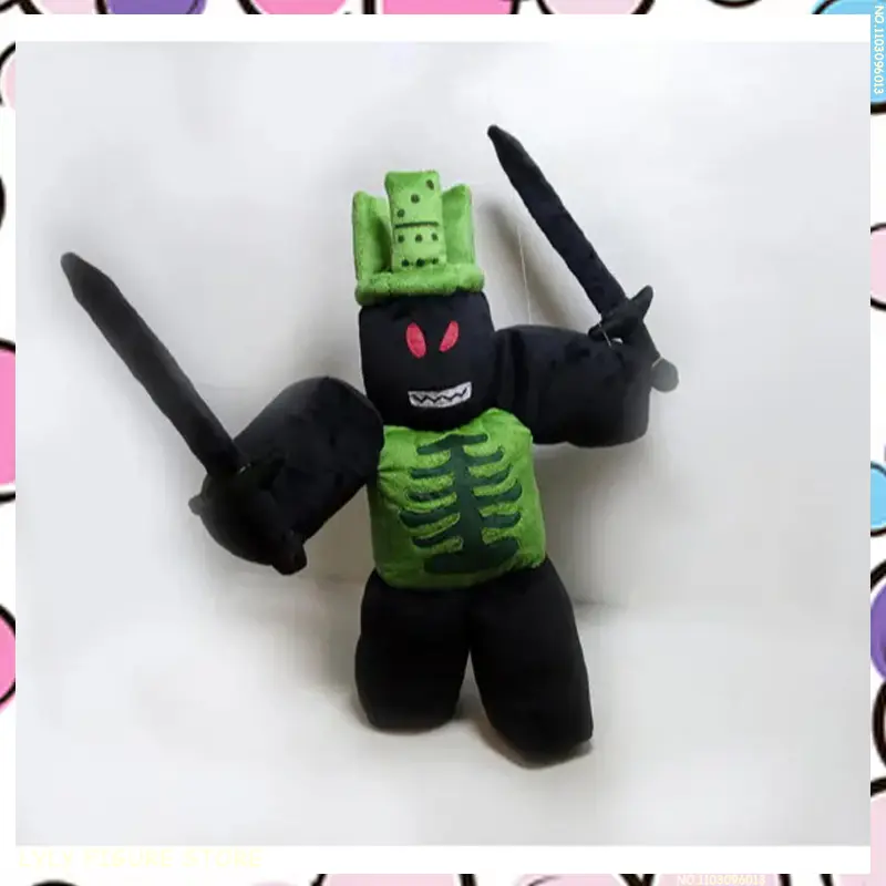 New Forsaken Anime Figures Doll 25CM Stuffed Game Soft Pillow Doll Kawaii Room Decoration Toy Kids Gifts