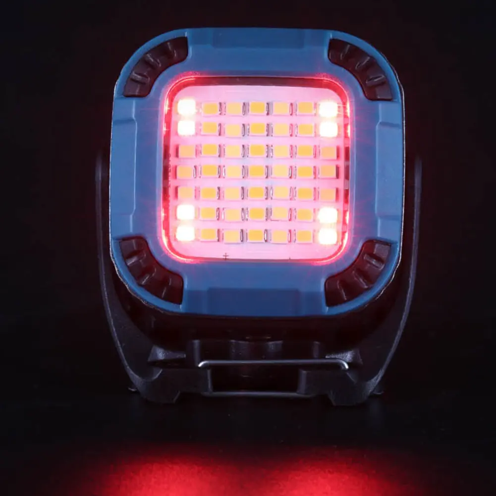 LED Camping Flashlight Type-C Rechargeable Light W8129-2 Pitted Mini Work Light Garden Outdoor Camping Inspection Light