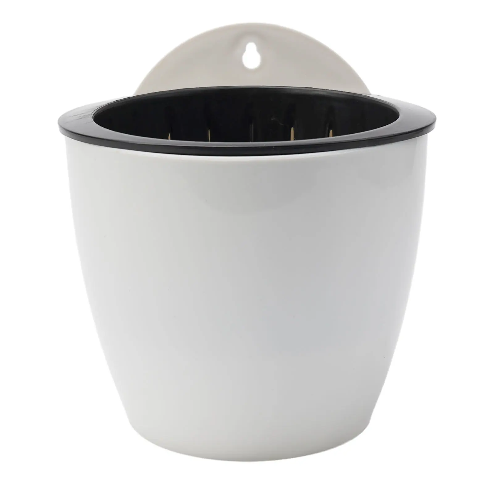 Wall Flower Pot Decor Fence Garden Hanging Indoor Plant Pots Pots Self-Watering Wall Mounted Water-absorbing Useful