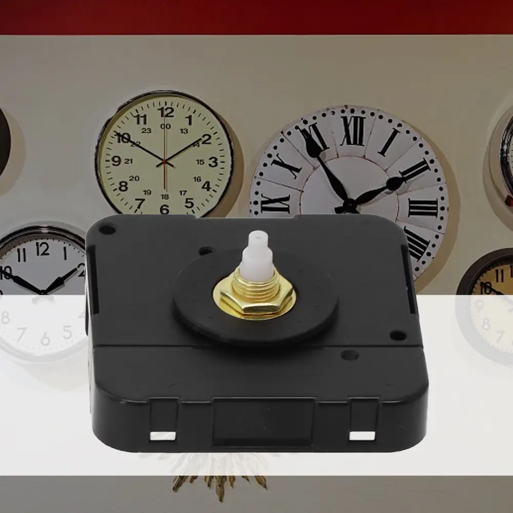 Clock Movement Clock Mechanism 130μA Wide Application 1.3V~1.7V DIY Quartz Clock Metal Movemen Mechanism Repair Kit