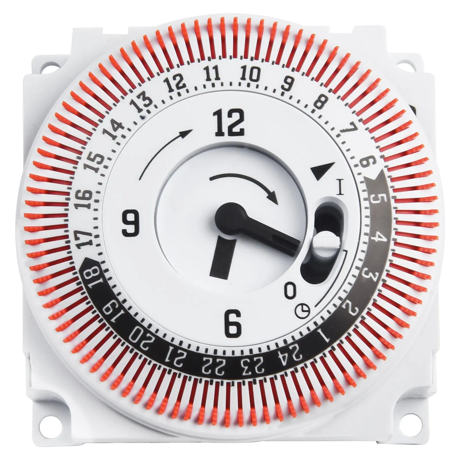 Mechanical 24 Device Switch Protect Panel -10~55degree High quality Timing Panel 250V 50Hz Timer Industrial 2018 Hot