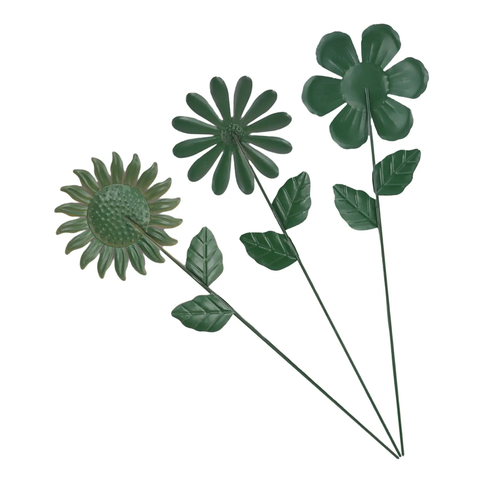 Intricate Design Outdoor Garden Large Metal Flower Ornament Flower Garden Sculpture Weather-resistant Sculpture