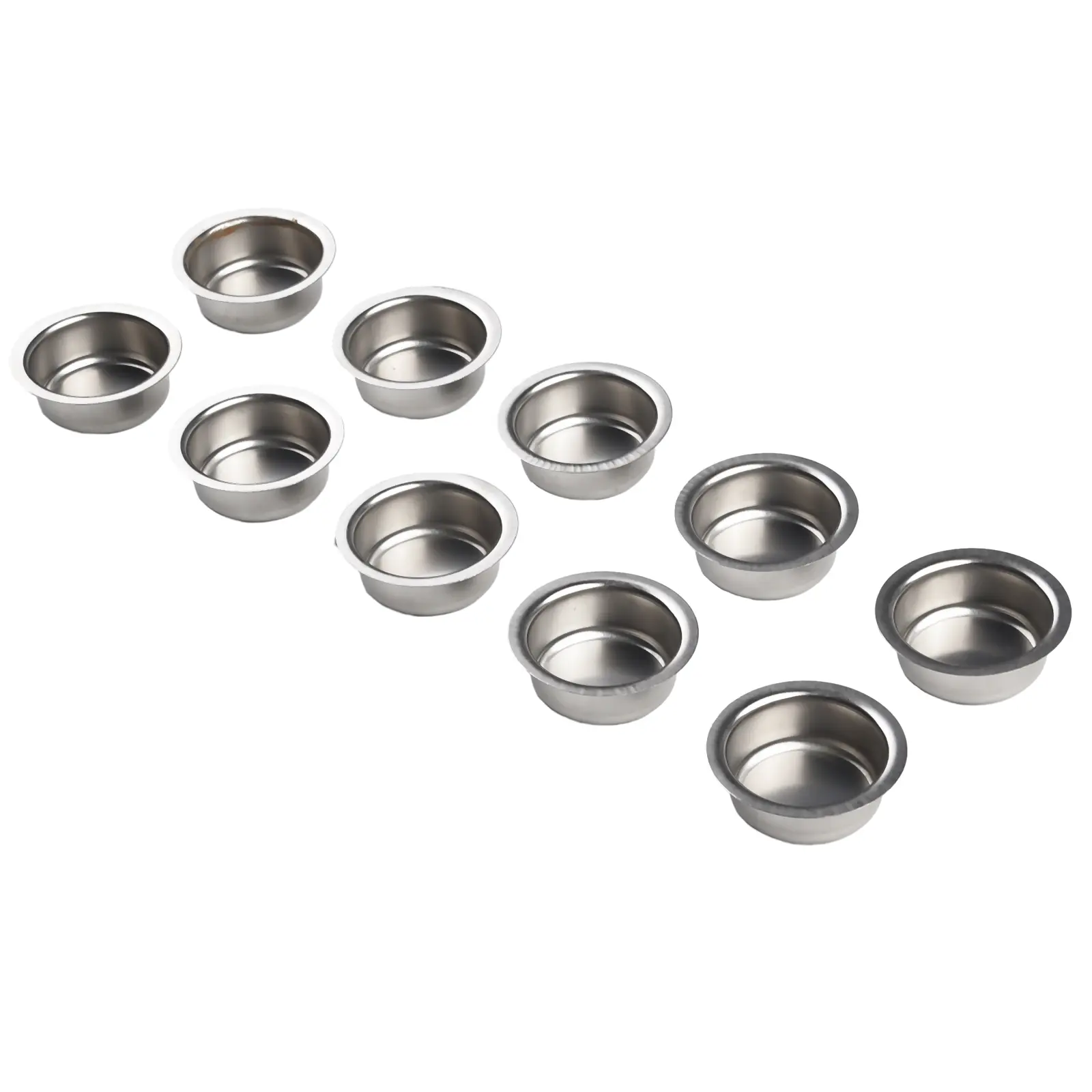 High Quality Candle Cups Accessories For Glass Candles True Color 5*5*1.7cm Hardware Home Metal Specifications