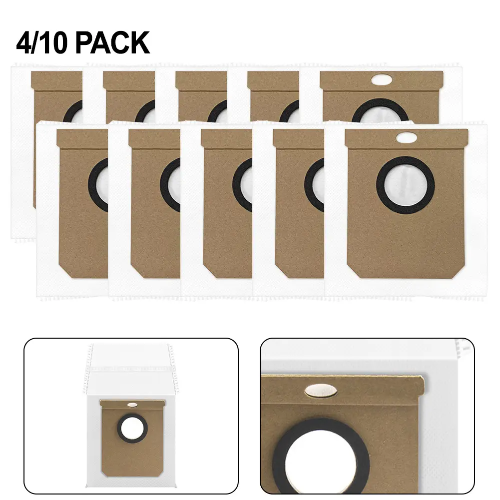 For Conga 20090 ProAI InfinitySoap Cut&Spa 3.5L Vacuum Dust Bags Ultra Fine Filtration 99.97% Dust Capture Tear-Resistant