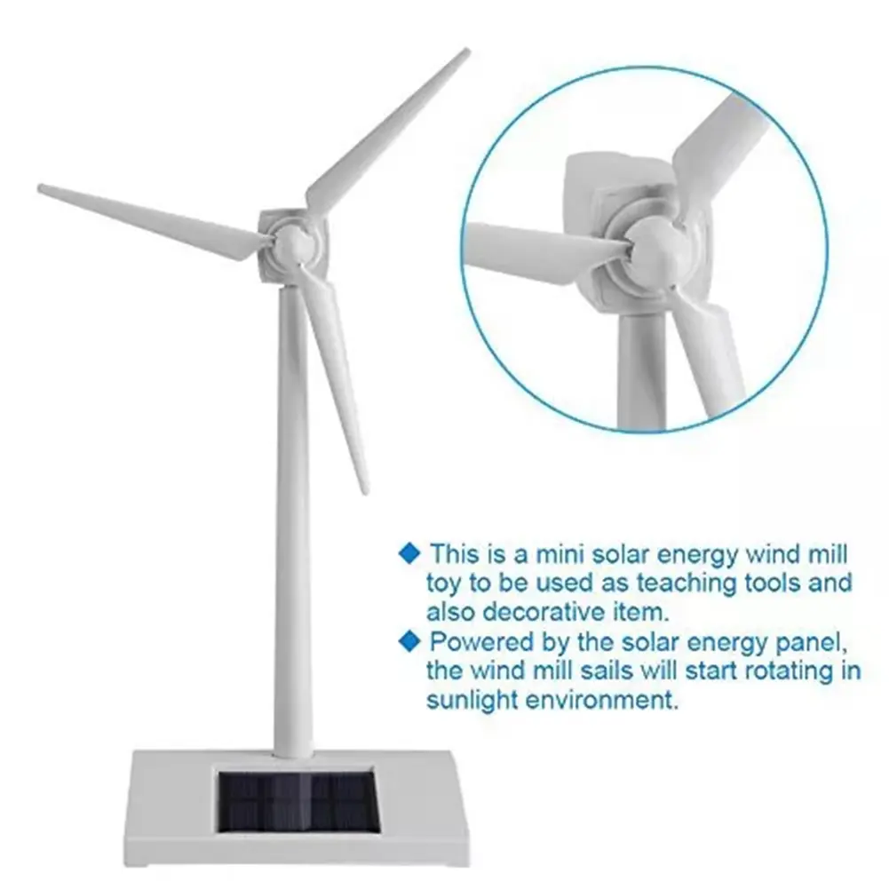 Desk Decoration Windmill Model Decor Desktop Windmill Craft Desk Model Educational Projects High-Quality Materials For Children