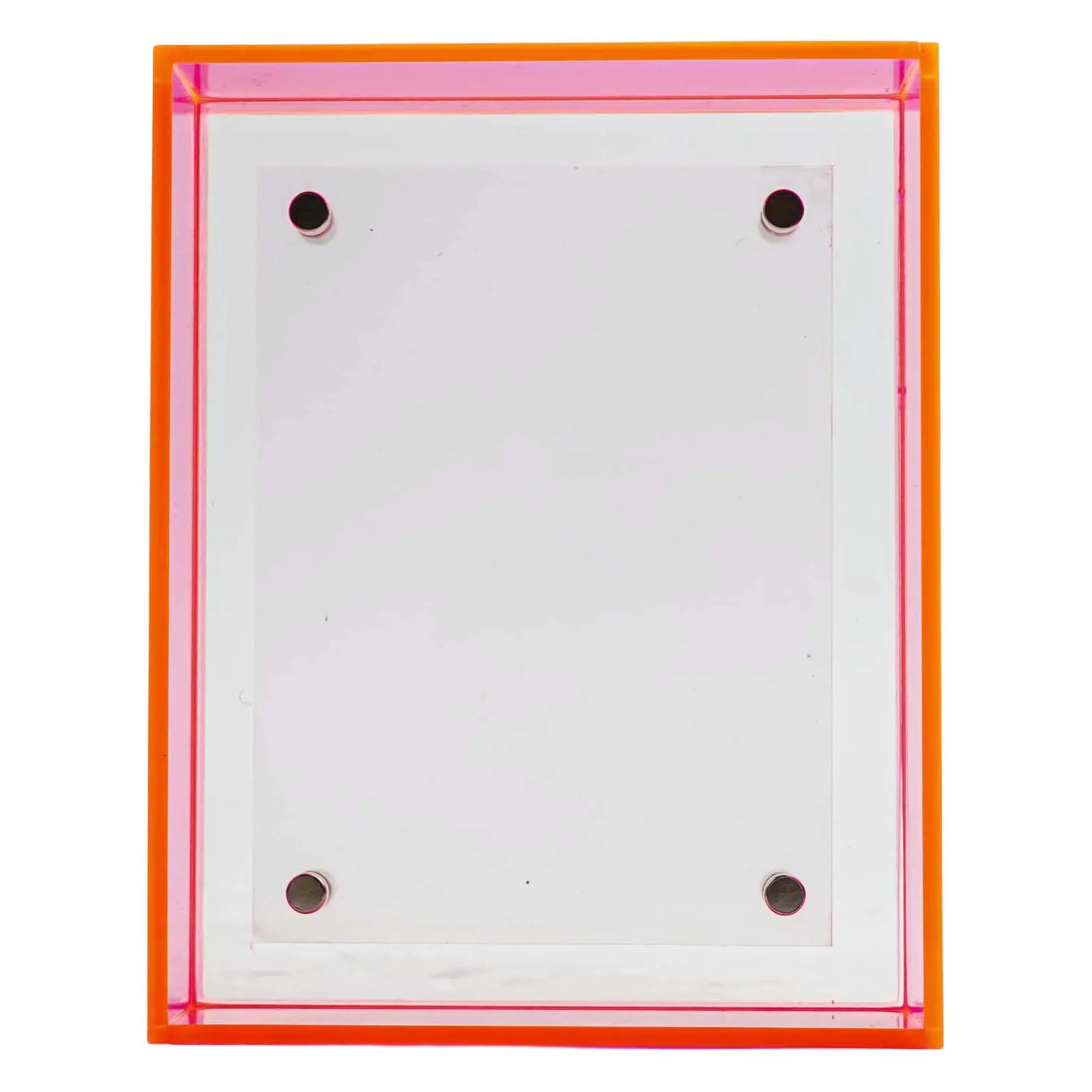 Easy To Assemble Tabletop Display Acrylic Picture Frame DIY Frame Auxiliary Installation Tools Frameless Picture Holder