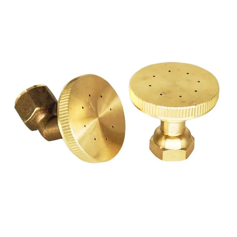 8-Hole Brass Sprayer Nozzle Atomizing Spray Fitting Hose Fitting Garden Nozzle Electric Spray Part Dispenser 8-hole Nozzle