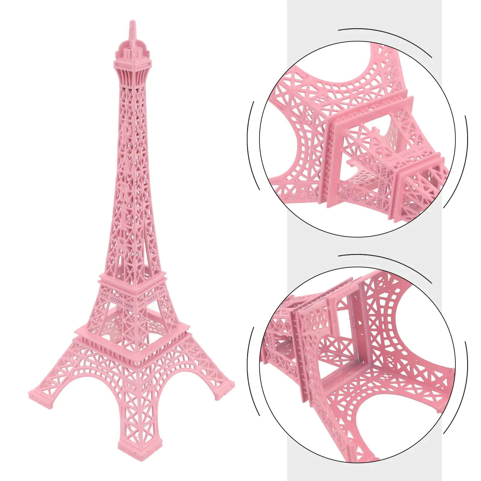 Creative Pink Eiffel Tower Model Creative Pink Eiffel Tower Model Decor Statue Eiffel Tower Pink Cm Handicraft