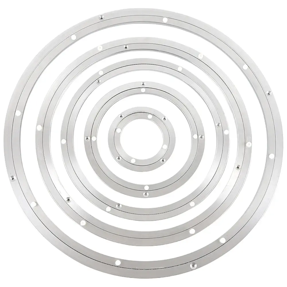 1pcs Heavy Duty Rotating Bearing Turntable Lazy Susan Base 12-39cm Round Rotating Bearing Plate Turntable Base Hardware