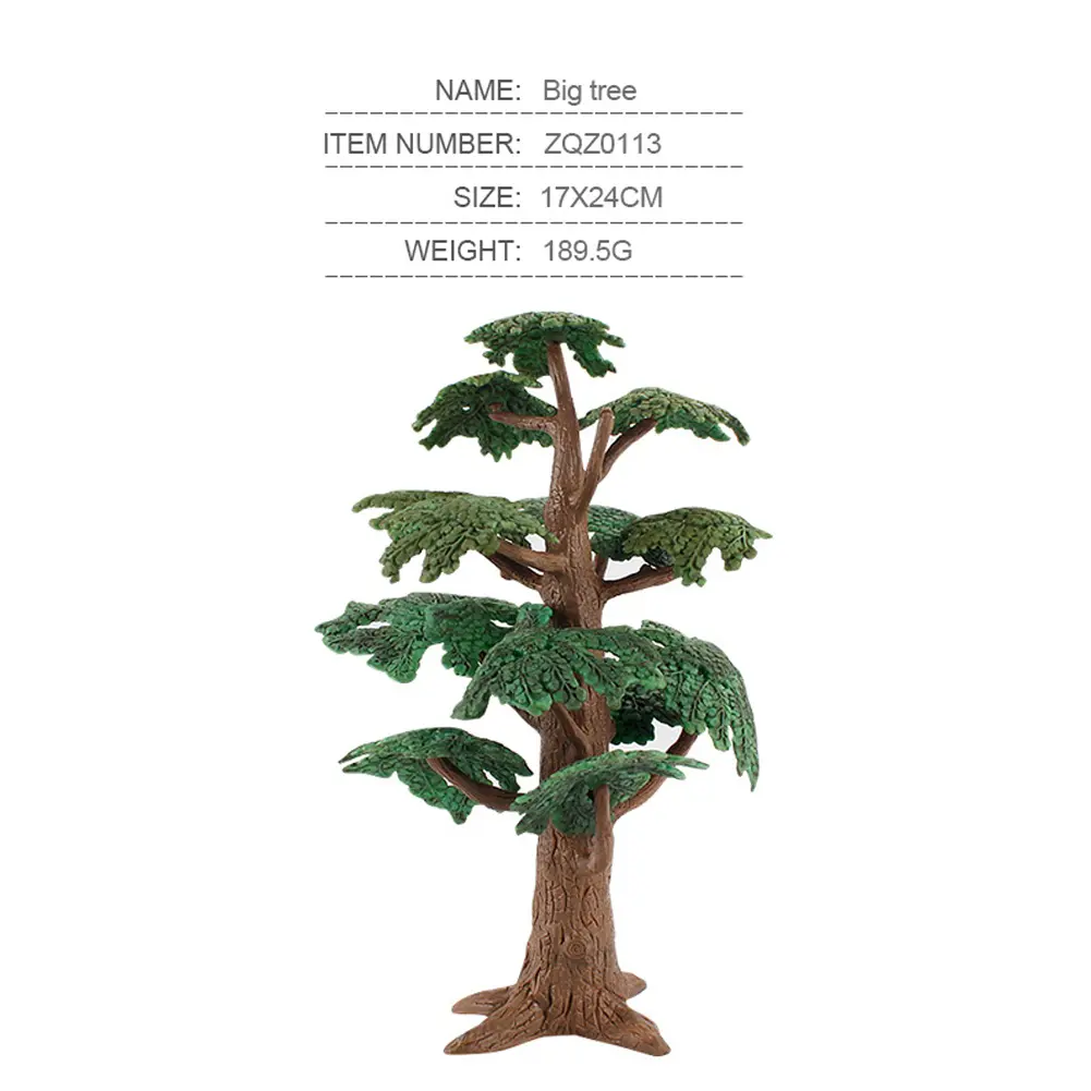 Plant Model Simulation Tree Artificial Farm Beautiful DIY Decor Decoration Farm Accessory Figures For Children High Quality