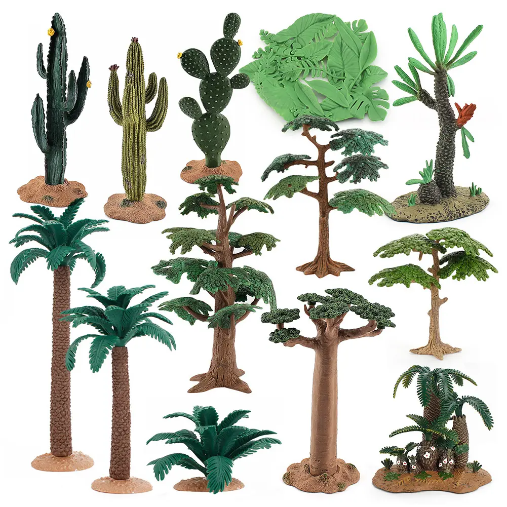 Model Trees Train Railroad Farm Garden Park Scenery Miniature Tree Accessory Figures Tree Simulation Tree Landscape Decor