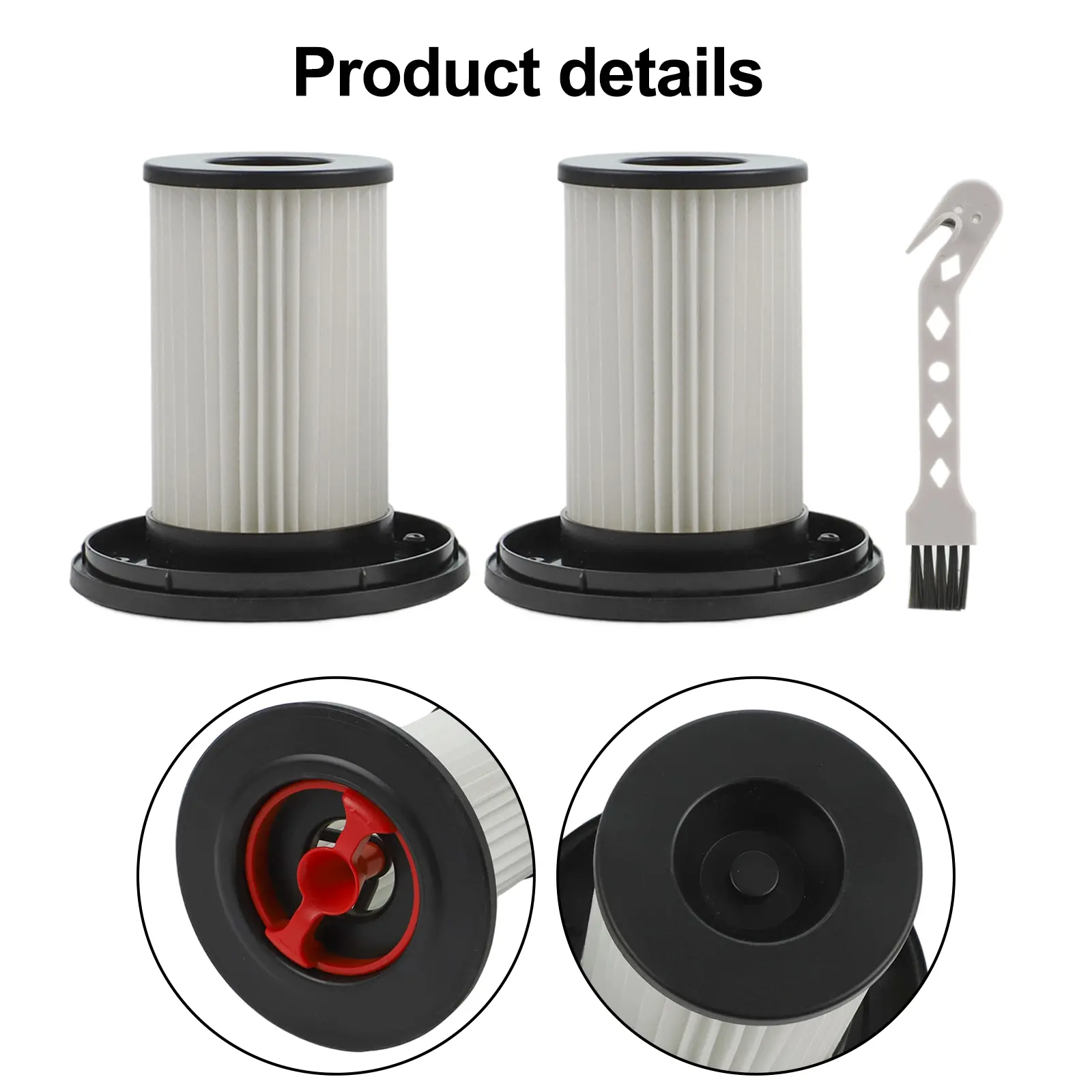 HEPA Filter Set For Bosch Unlimited For Gen2 Series 8 Cleaner Accessories Filter With Cleaning Brush Strainer Mesh